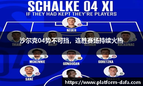 沙尔克04势不可挡，连胜赛场持续火热